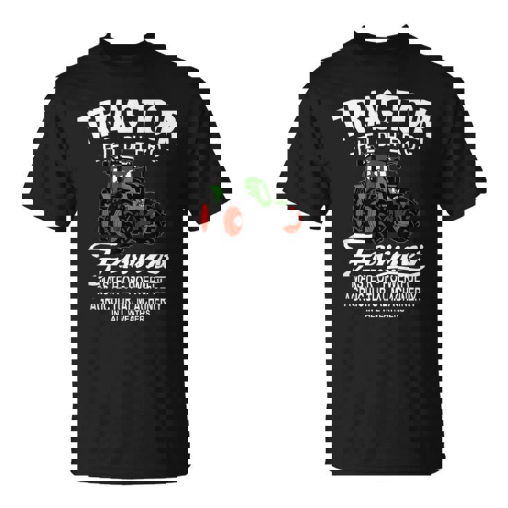 トラクター、トラクター、トラクター、農業 Tシャツ