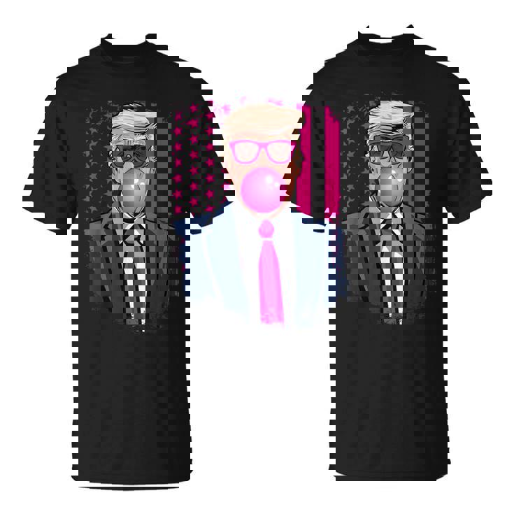 トランプ バブルガム アメリカ国旗 アメリカ トランプ Tシャツ