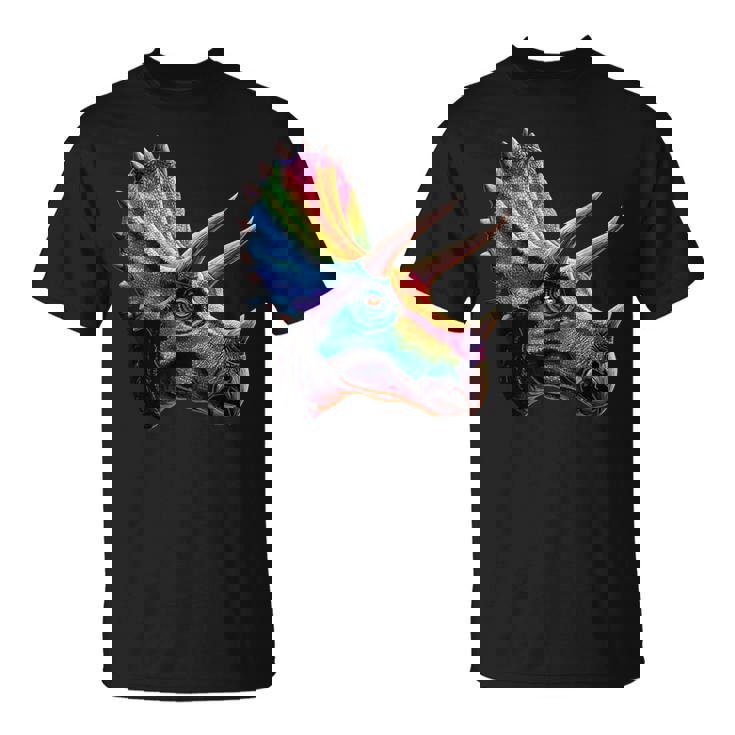 トリケラトプス 恐竜大好き かわいいトリケラトプス Tシャツ