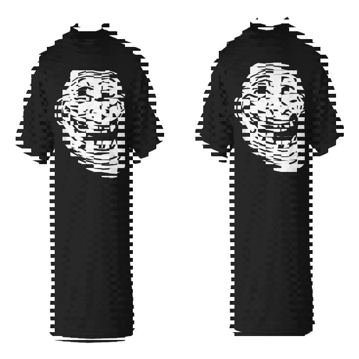 トロール フェイス ミーム ファニー ダンク ミーム トロールフェイス Tシャツ