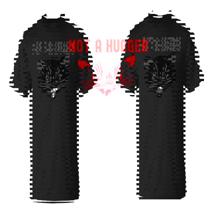 ハガーじゃない、かわいいシューという音がする黒猫 地獄の子猫 キティ Tシャツ