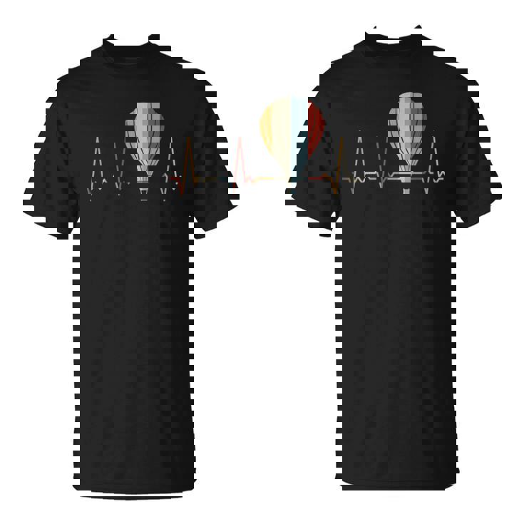 ハートビート熱気球 Tシャツ