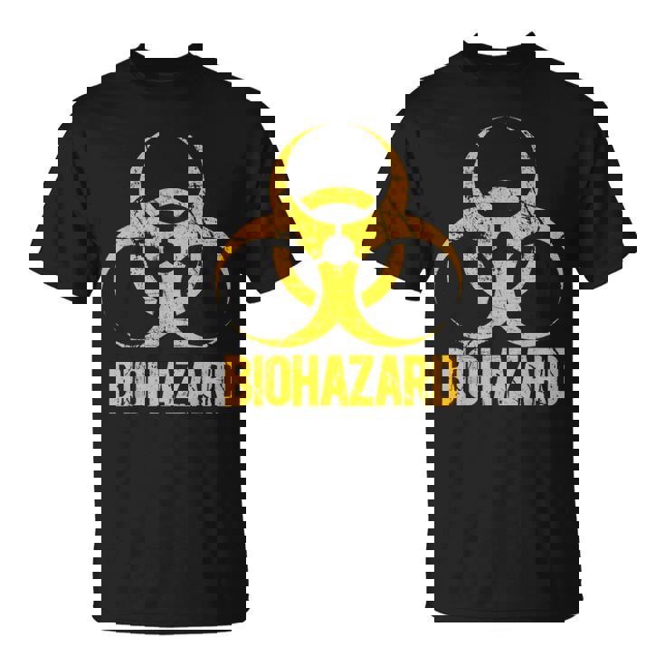 バイオハザード グランジスタイル アンティーク調 毒性 ビンテージ Tシャツ