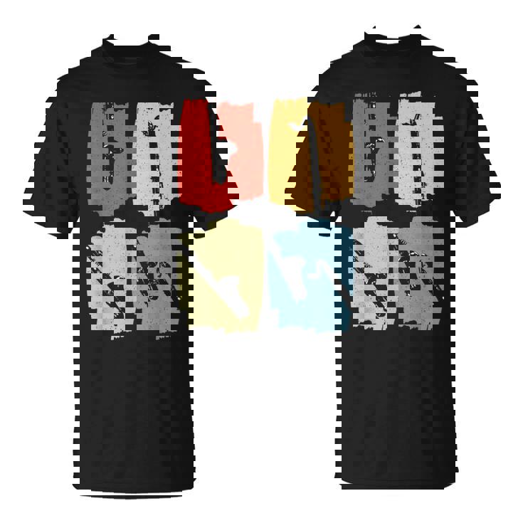 バス クラリネット レトロ Tシャツ