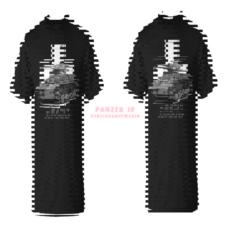 バトルタンクww2戦車iv号戦車 Tシャツ