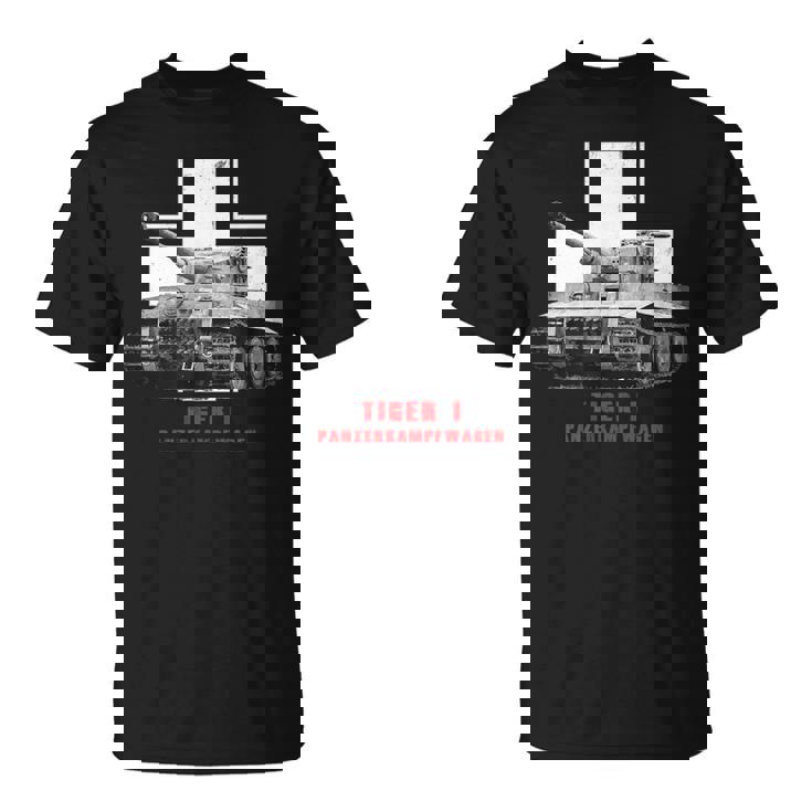 バトルタンクww2戦車タイガーi Tシャツ