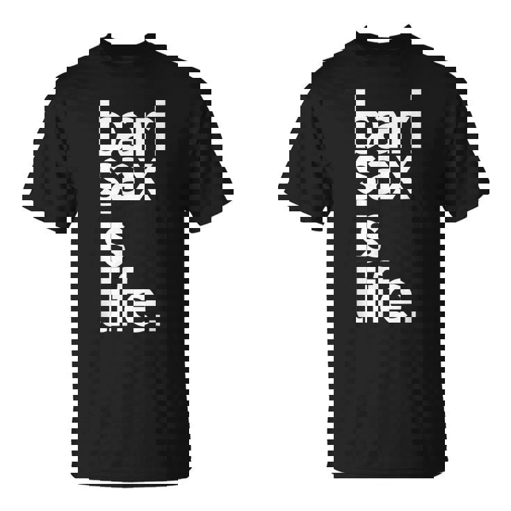 バリトンサックス サックスプレイヤー サックスフォニストギフト Tシャツ