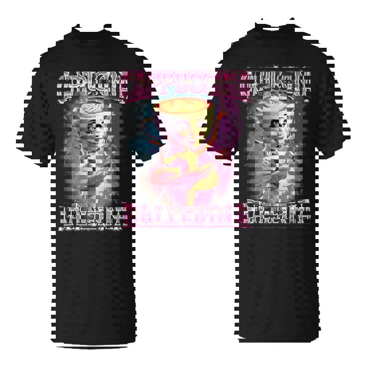 バレリーナ カプチーナ Ai ジェネラーレ カラッテレ イタリアーノ ブレイン ロート Tシャツ