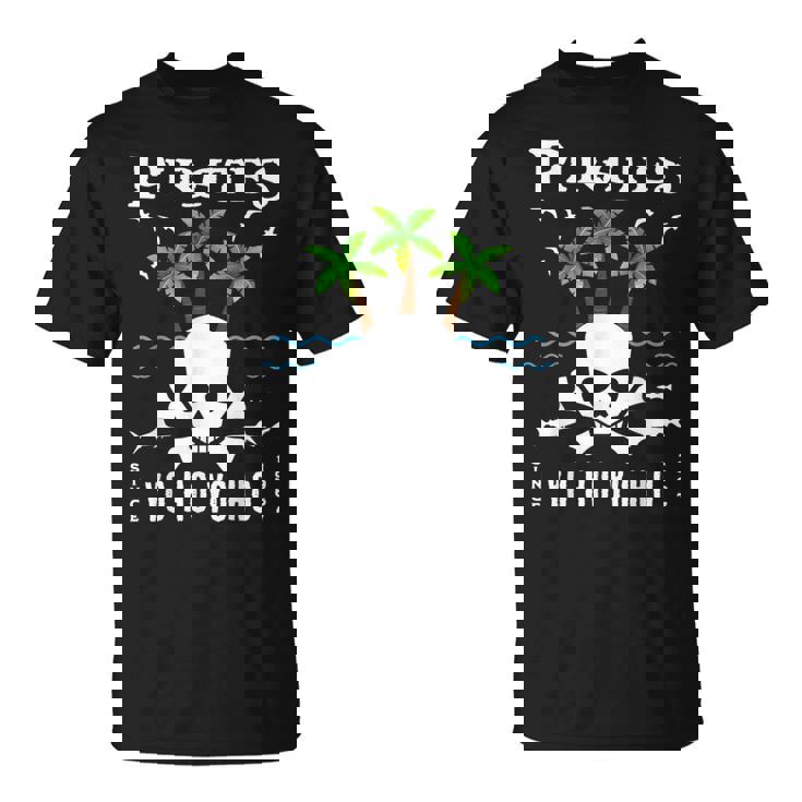 パイレーツ、カリビアン、ヨー・ホー・ヨー・ホ、スカル、テーマパーク、ライド Tシャツ