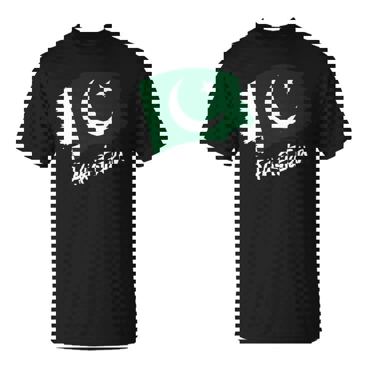 パキスタンの旗パキスタン 長袖tシャツ Tシャツ