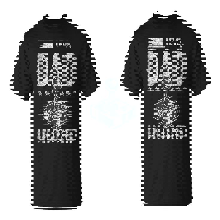 パパの誕生 新しいパパ ゲーム レベルパパのロック解除 Tシャツ