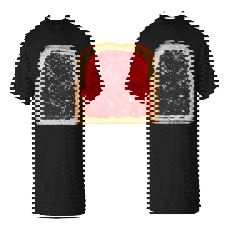 パン ジャムトースト グルテン Tシャツ
