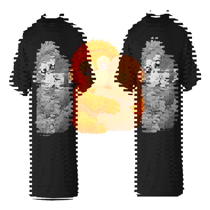 パンチくんとぬいぐるみ パンチザモンキー ニホンザル Tシャツ