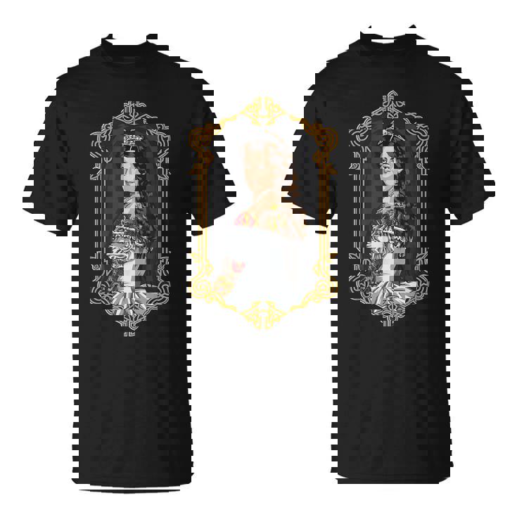 ヒップスター シッシ オーストリア皇后エリザベート 肖像画 Tシャツ