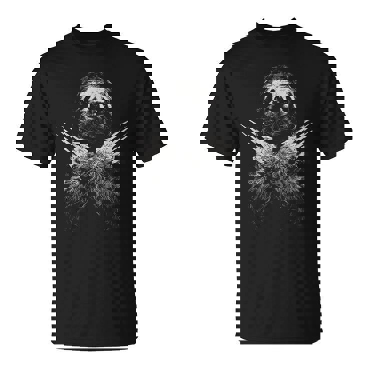 ヒップホップ Y2k Hip Hop ヴィンテージ ヒップスター レトロ エッジー ストリートウェア ナマケモノ Tシャツ