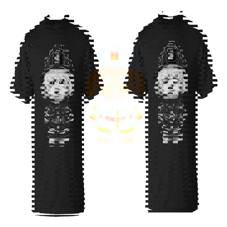 ビション・フリーゼ 消防士の消防士 ビション・フリーゼ Tシャツ