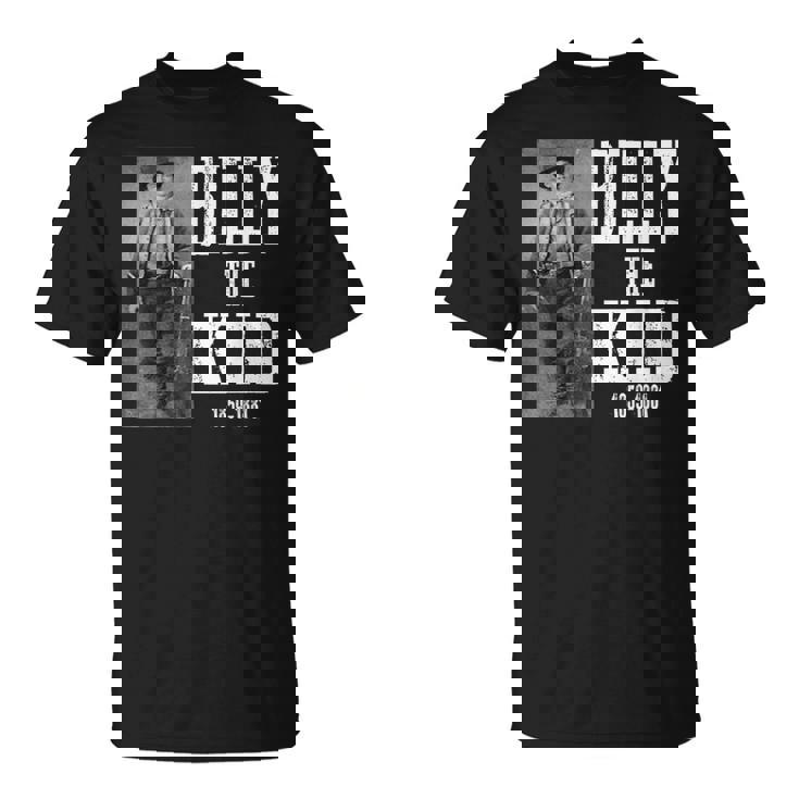 ビリー・ザ・キッド 1859-1881ウィリアム・H・ボニー、ヘンリー・マッカーティ Tシャツ