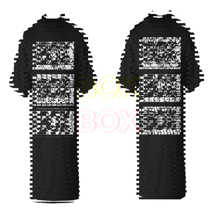 ファン用カータイヤ ボックスボックス Tシャツ