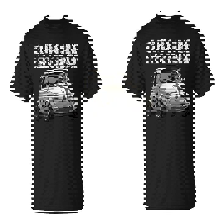 フィアット500 長袖tシャツ Tシャツ