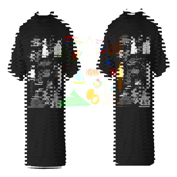 フィリピン フィリピンのアイコン お土産旅行 Tシャツ