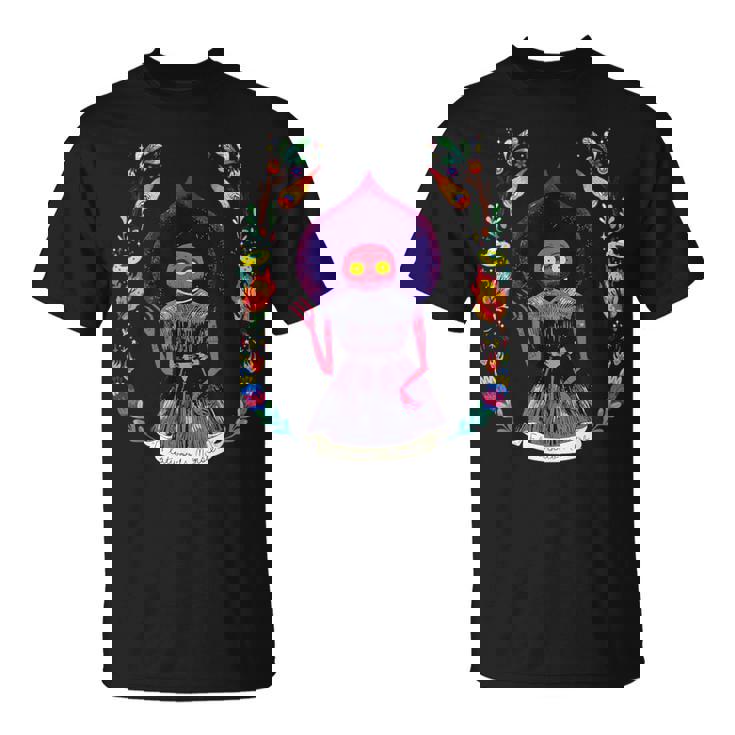 フラットウッドモンスター、レトロエイリアンブラクストン郡wv Cryptid Tシャツ