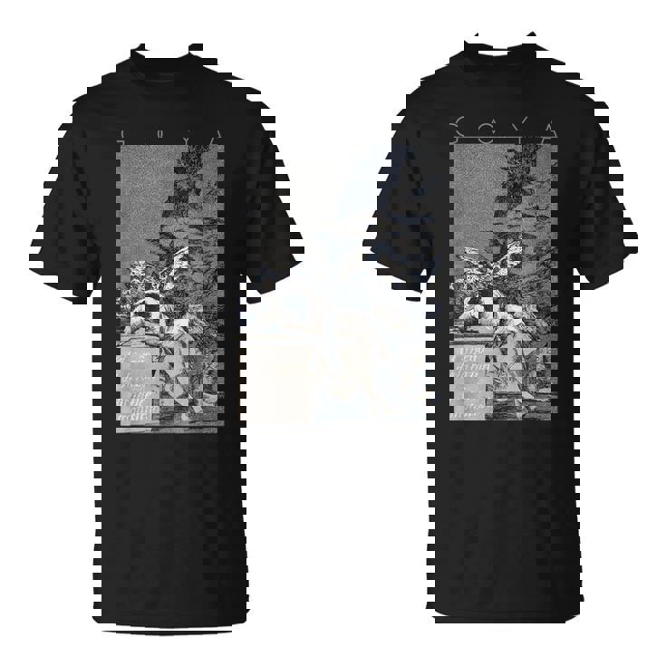 フランシスコ・ゴヤ 理性の眠りが怪物を生む Tシャツ