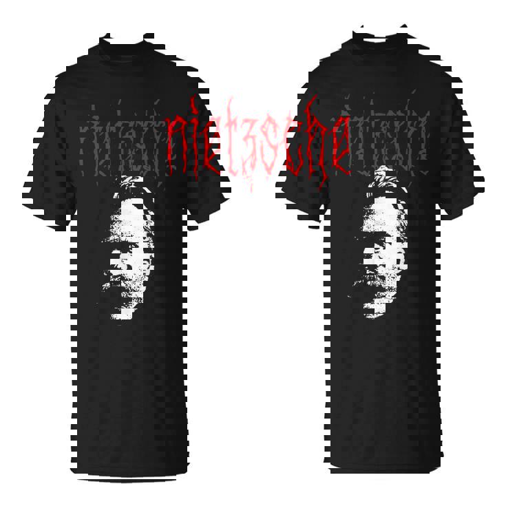 フリードリヒ・ニーチェ-金属の哲学者の設計 Tシャツ