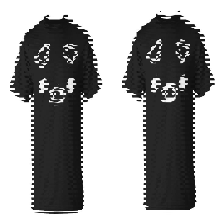 ブタの顔 アップ 豚 おデブ Fat キッズ 大人 かわいい Puwapuwa Power Tシャツ