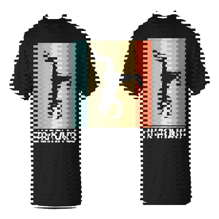 ブレイクダンス I レトロ I ダンサー ヒップホップダンス ブレイクダンス Tシャツ
