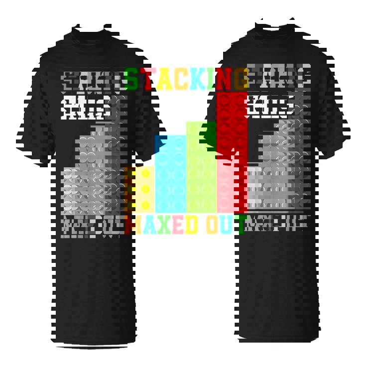 ブロックブロック-積み重ねスキルの最大化 Tシャツ