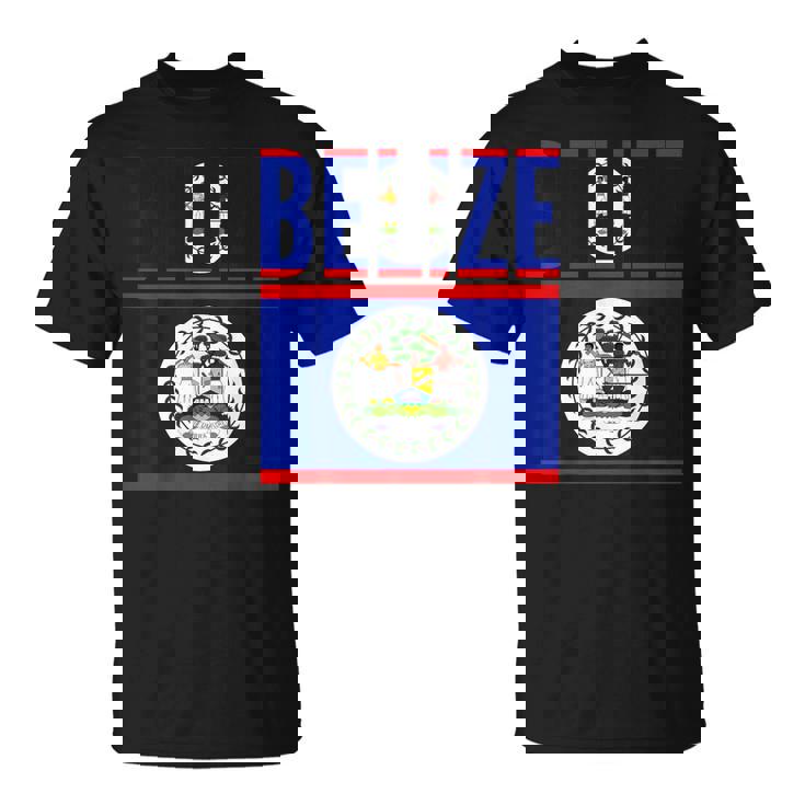 ベリーズ ベリーズの国旗 Tシャツ