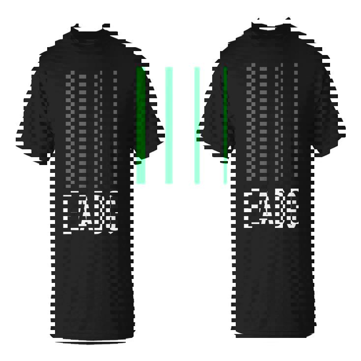 ベーシスト ベースギタリスト Eadg 4弦ギター Tシャツ