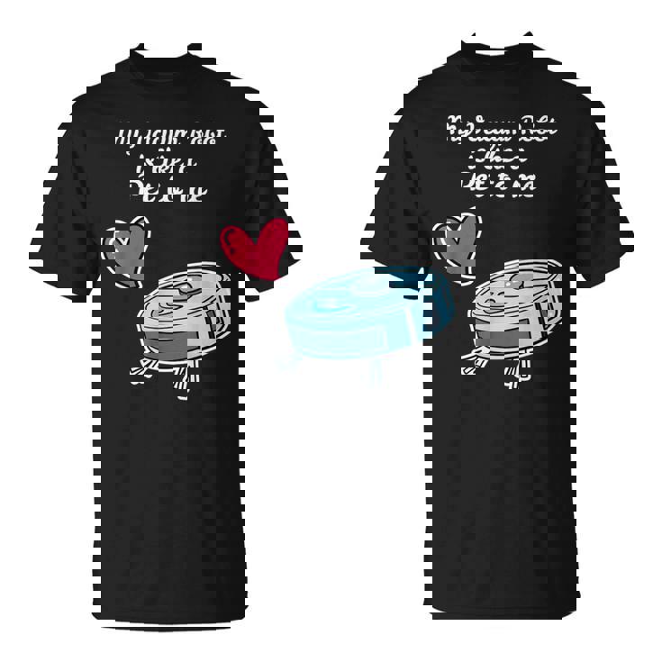 ペットのように ロボット掃除機 ロボット掃除機 Tシャツ