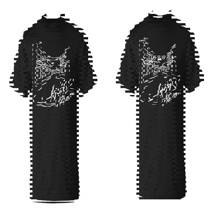 ホイアン、ベトナムシグネチャーハートアート ベトナムのお土産 Tシャツ