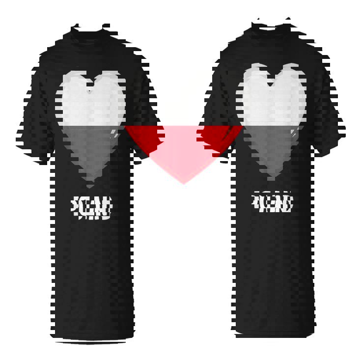 ポーランド国旗シャツ Tシャツ