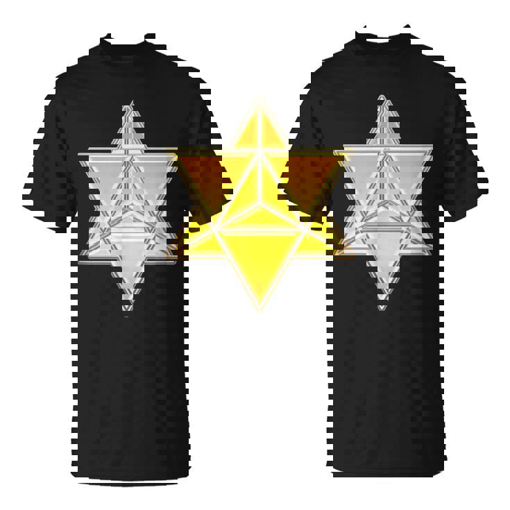 マカバ神聖幾何学ヨガスピリチュアリティ瞑想トレンド Tシャツ