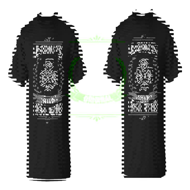 マクギネス アイルランド名 伝説 シャムロック 聖パトリックデー Tシャツ