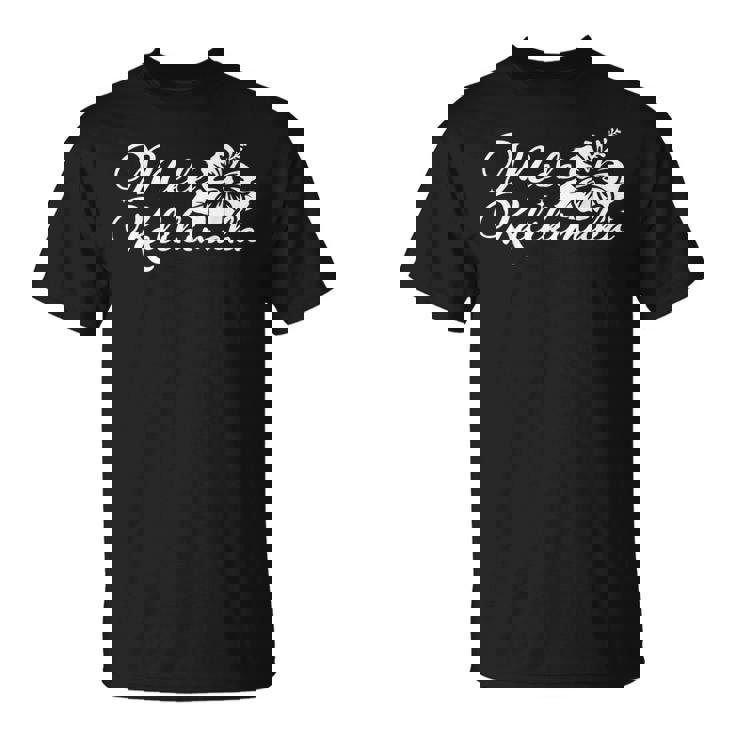 メレ カリキマカ ハイビスカス 花 ハワイ クリスマス ハワイアン Tシャツ