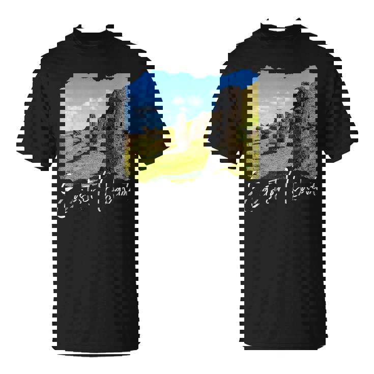 モアイ像 イースター島 ラパヌイ Tシャツ