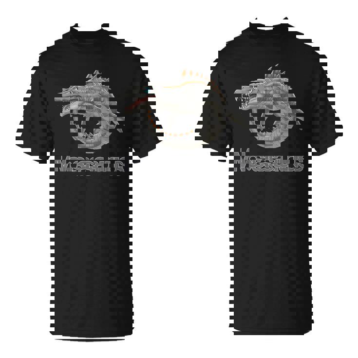 モササウルス 恐竜 海洋爬虫類 古代海洋生物 Tシャツ