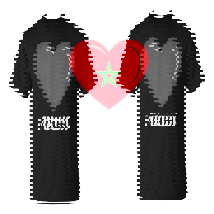 モロッコ国旗シャツ Tシャツ