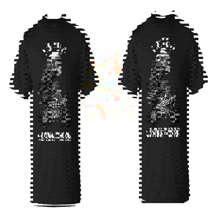 モンキーバイク 長袖tシャツ Tシャツ