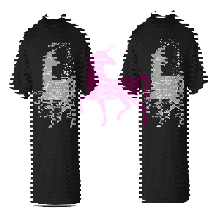 ユニコーン 解剖学 面白い ユニコーンの解剖学 Tシャツ