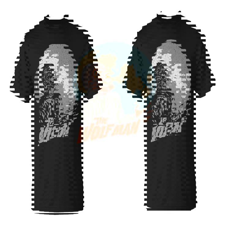 ユニバーサル モンスター ウルフマン ムーン Tシャツ