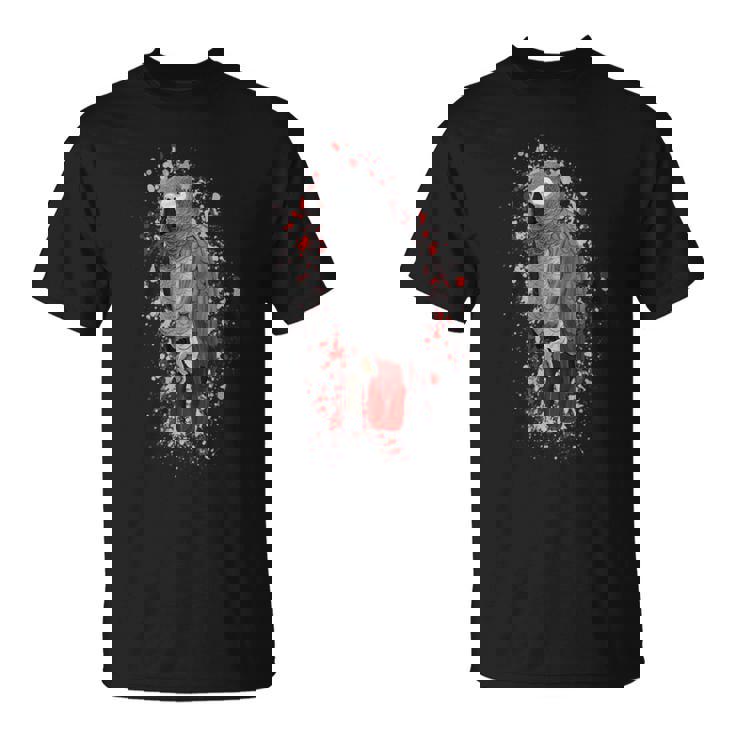 ヨウム 鳥 動物 図 バードウォッチング 贈り物 鳥類学者 生物学者 自然科学 Tシャツ