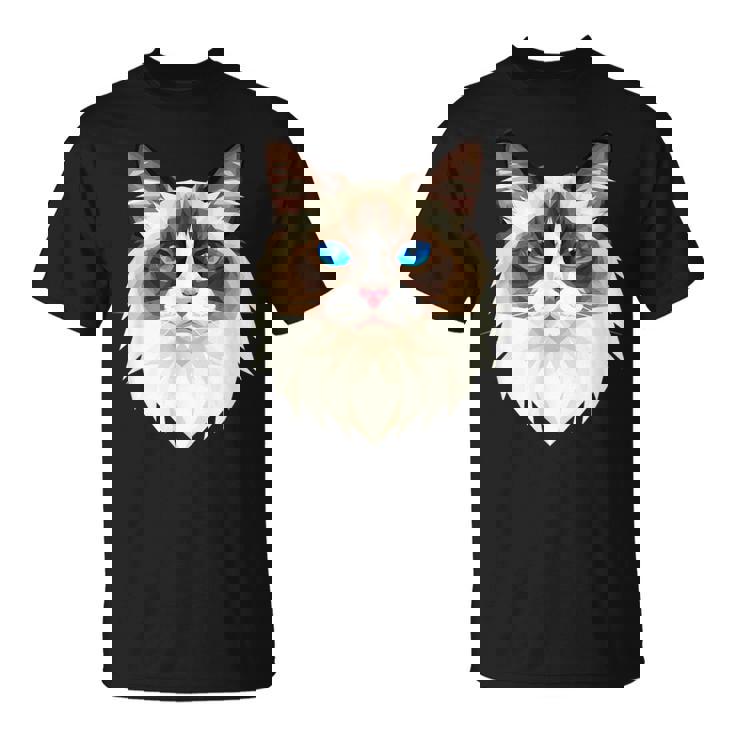 ラグドール猫ラグドール猫猫ママ甘いラグドール猫 Tシャツ