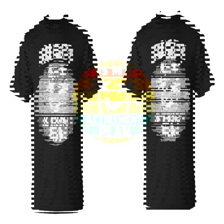 ラグビーは私の退職金制度 ラグビー部の年金受給者 Tシャツ