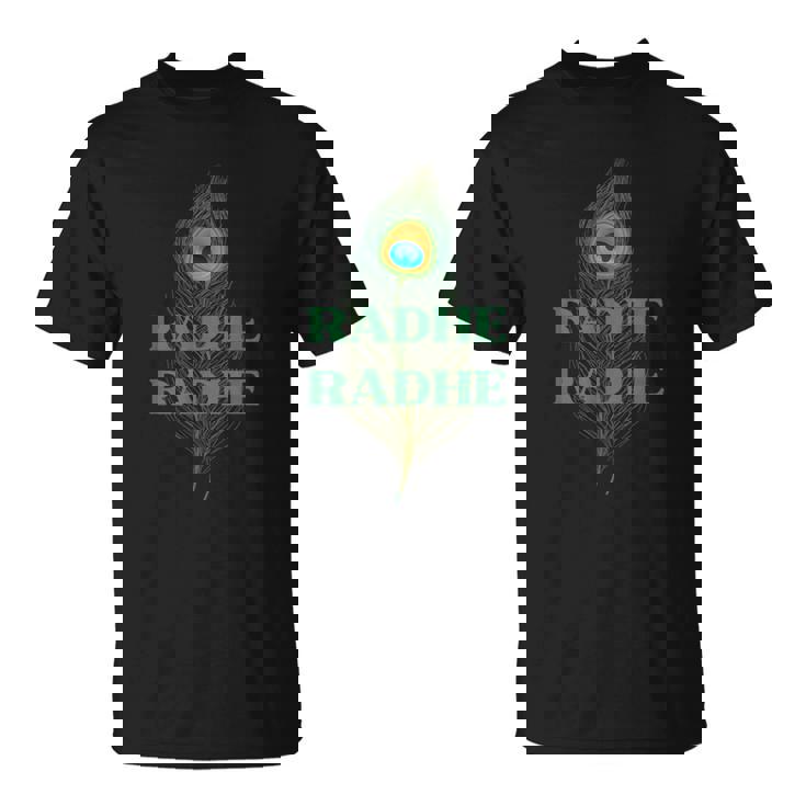 ラデ ラデ ヒンディー語 インド ブラジュ 表現 挨拶 クリシュナ Tシャツ