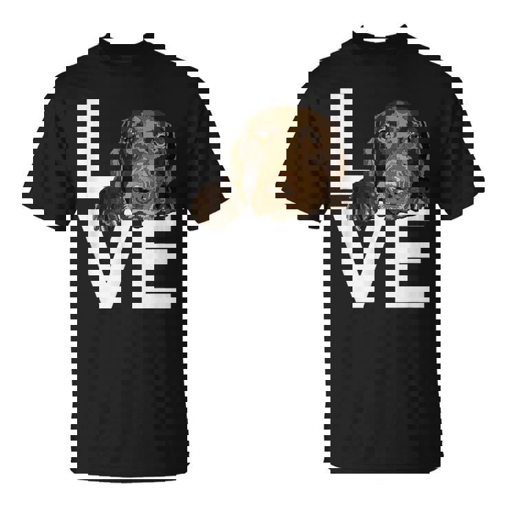 ラブラドールラブチョコレートラボラバー Tシャツ