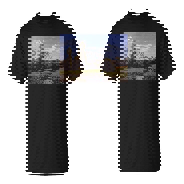 ルールのモネの眺め ル・アーヴル 長袖tシャツ Tシャツ